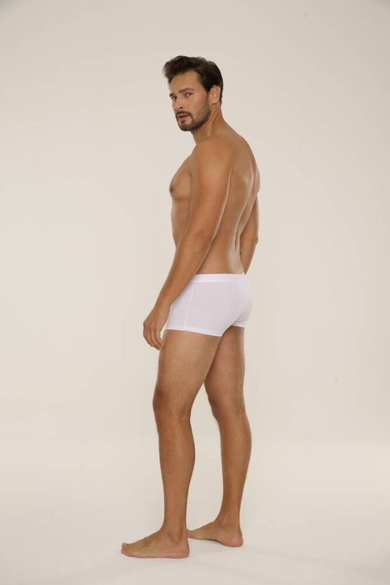 588 Fabrizio Pánské boxerky De Lafense - bílé