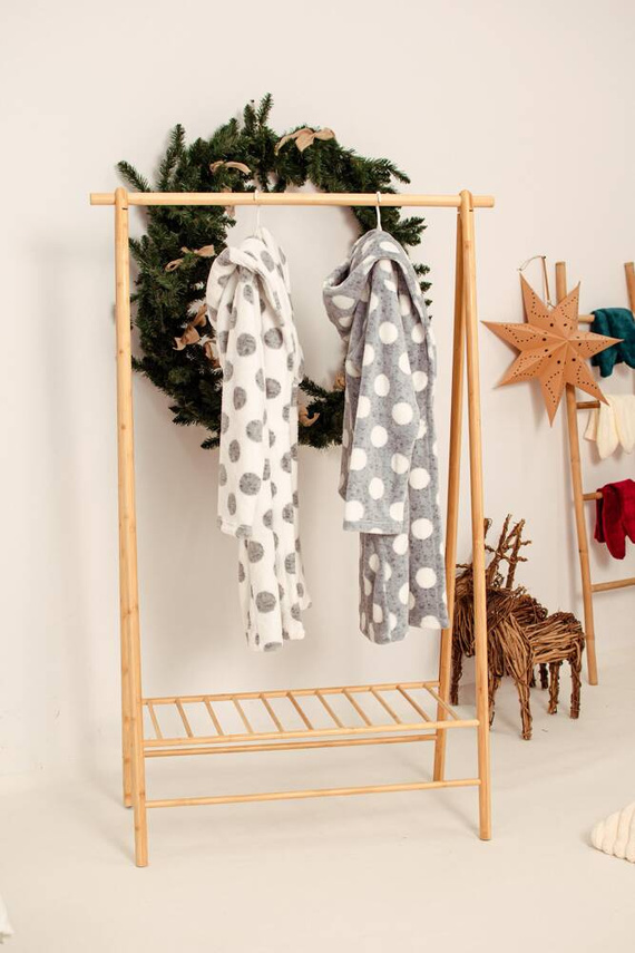 323 Dots Forex župan - šedý