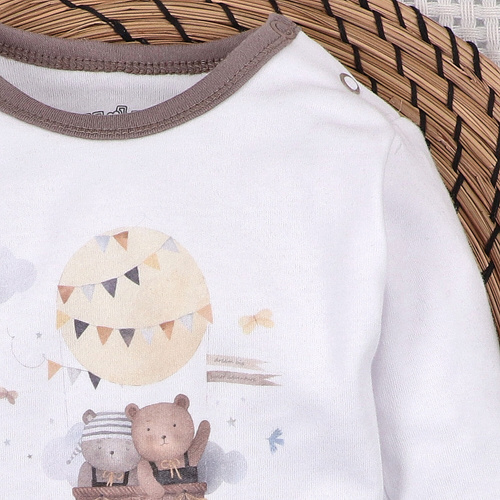 Body Nini Balloon Friends 100% organická bavlna, vyrobeno v Polsku