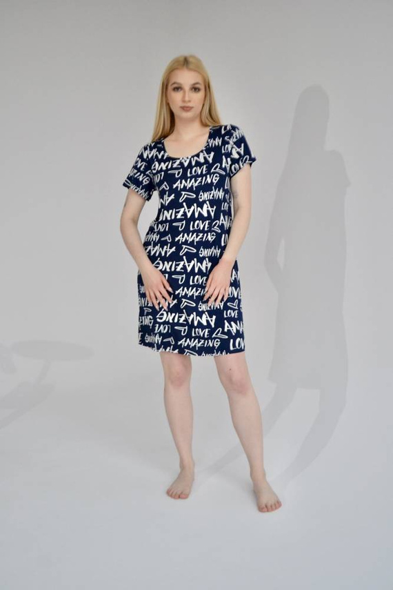 645 Noční košile Amazing Forex - tmavě modrá