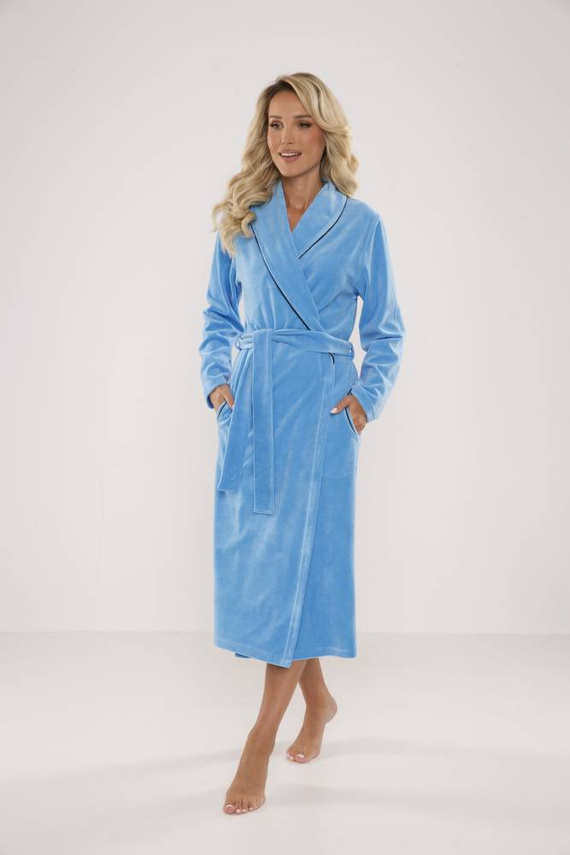 389 / 390 Lydie Dámský župan Forex - modrý