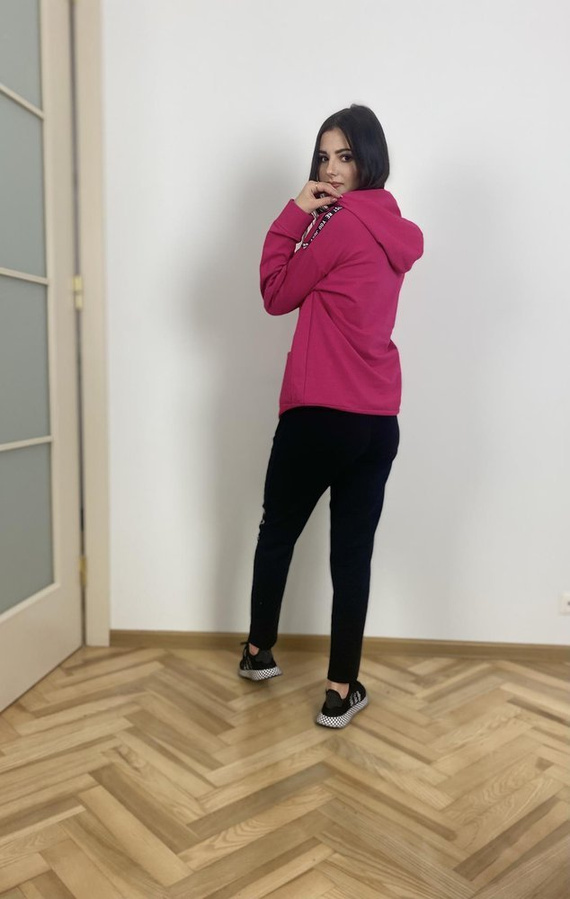 496 Dámské tepláky Just Forex - amaranth