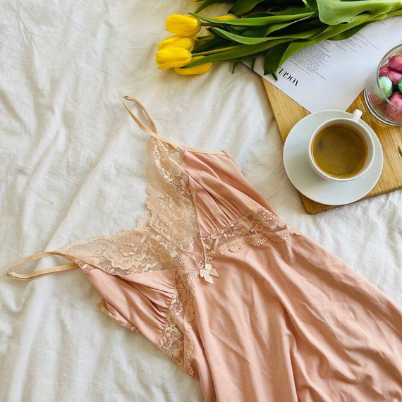 639 Noela Forex noční košile - béžová