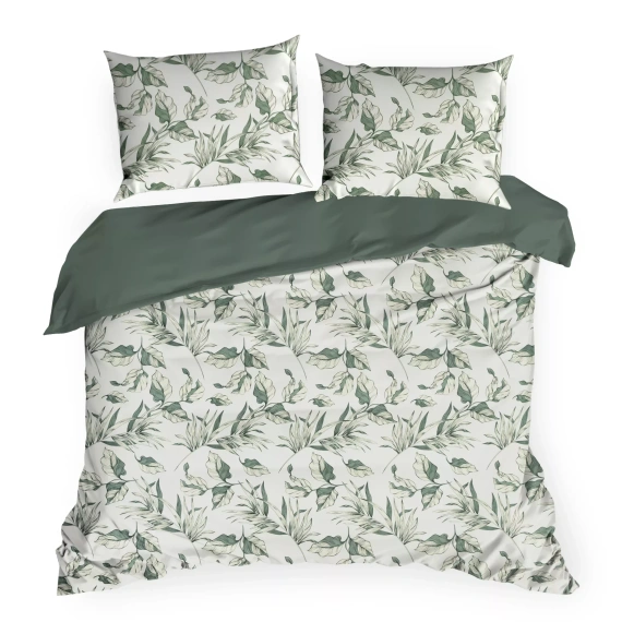 Povlečení Donna Design 91 květinové oboustranné měkké na zip