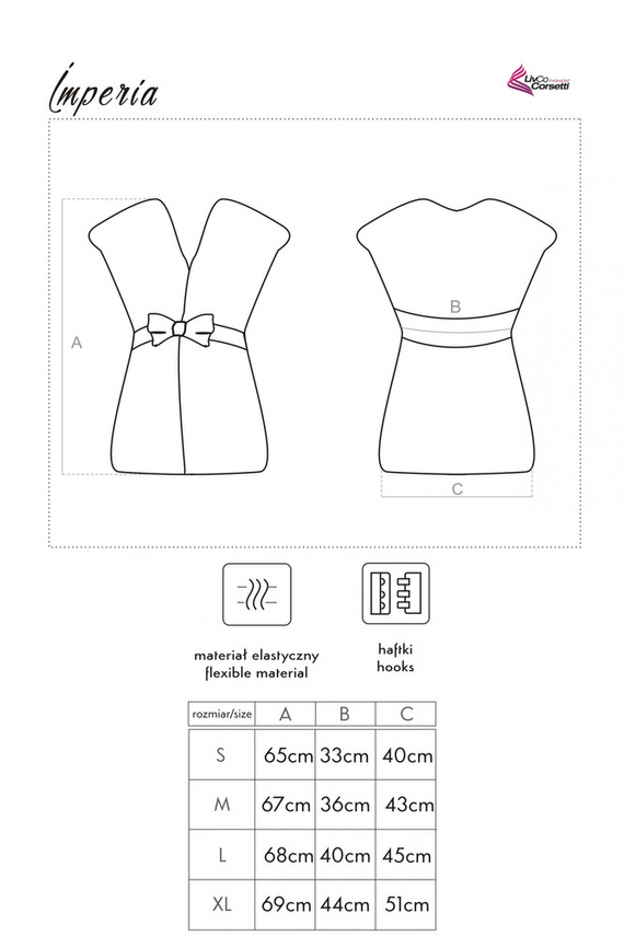 Imperia LC 90041 Dámský župan LivCo Corsetti