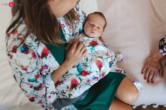 Forest Szlafrok bambusowy Milk&Love 