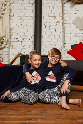 Arktyka Dětské pyžamo Italian Fashion - tmavě modré