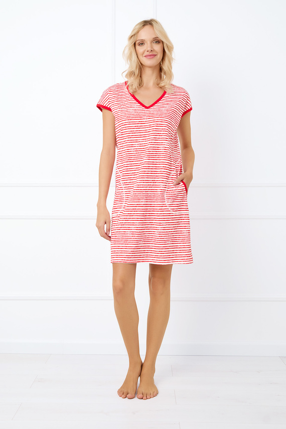 Flota dámské tričko s krátkým rukávem Italian Fashion - potisk červená