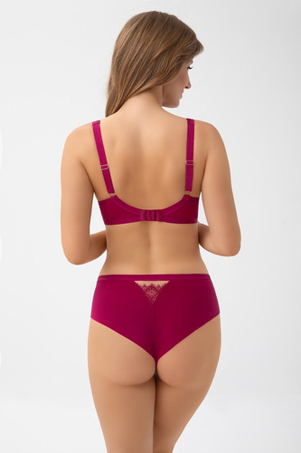 Kalhotky brazilky B006 Dayana Gorsenia růžové tyl krajka