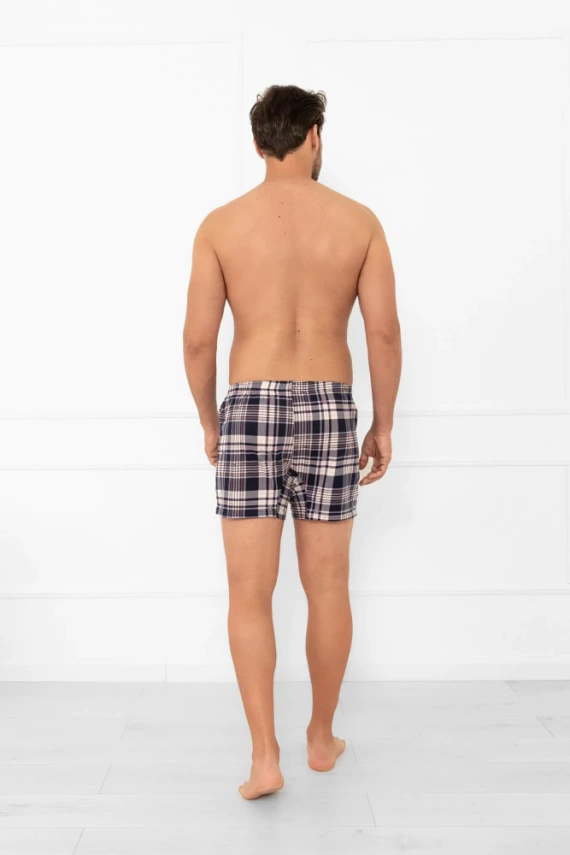 Pánské boxerky Brit Italian Fashion - bavlna, kostkované, klasické