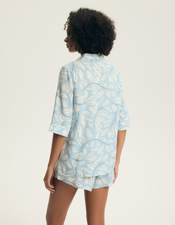 Dámské pyžamo 44482 Estes 100% viskóza na knoflíky