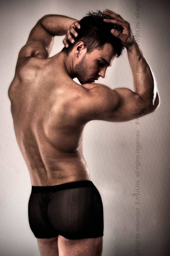 004 Pánské boxerky Passion black