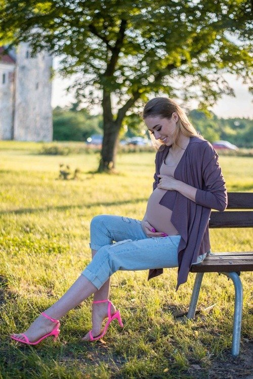 552 Letni Kardigan Sweterek Damski MIRACLE - cappucino