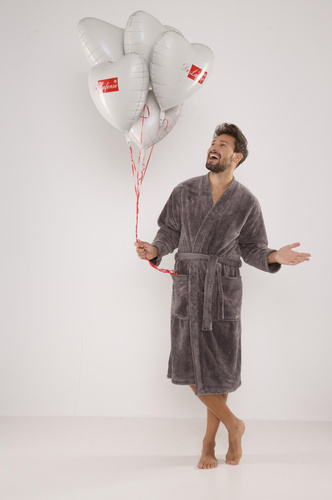 391 Pánský župan Hugo De lafense - šedý