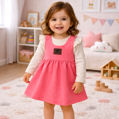 Kojenecké šaty Nini Sweet Koala 95% organická bavlna Polsko