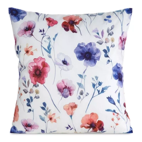 Povlak na polštář 45x45 Mink 38 Eurofirany samet květiny