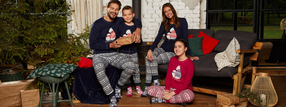 Arktyka Pánské pyžamo Italian Fashion - tmavě modré