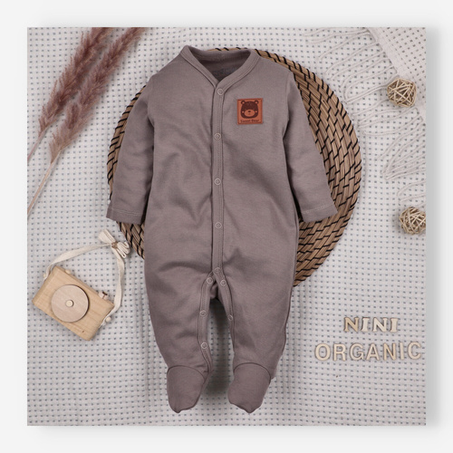 Kojenecký overal Nini Balloon Friends 100% bio bavlna – pro novorozence