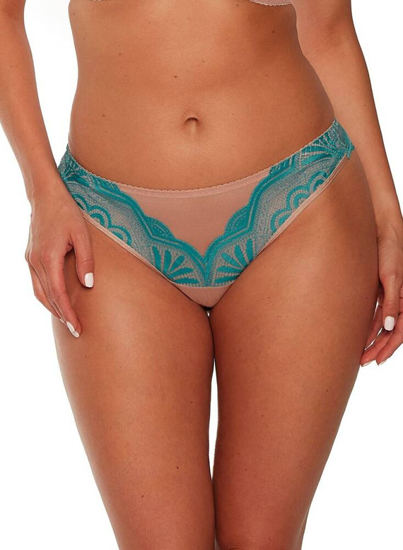 GFB 1252 Reyna Brazilské dámské kalhotky Gaia- tyrkysové