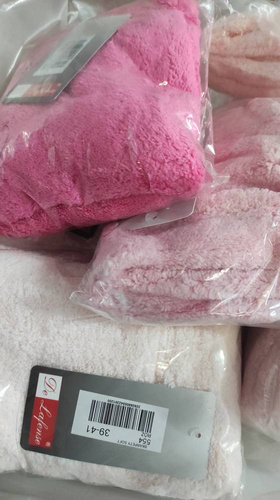 553/554 Wellsoft Smooth ponožky na spaní De Lafense - růžové