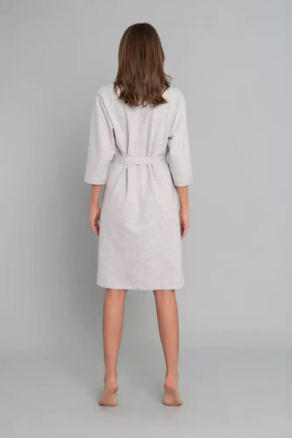 Karla Dámský župan Italian Fashion - světlý melír