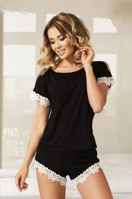 Delos Dámské pyžamo Kalimo - černé