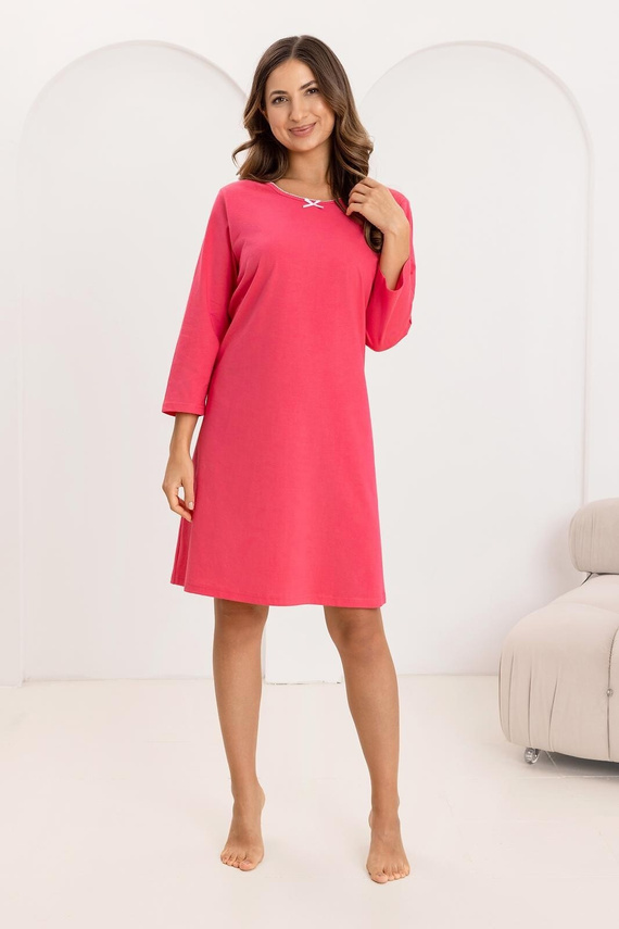 Regina 179 dámská noční košile 100% bavlna rukáv 3/4