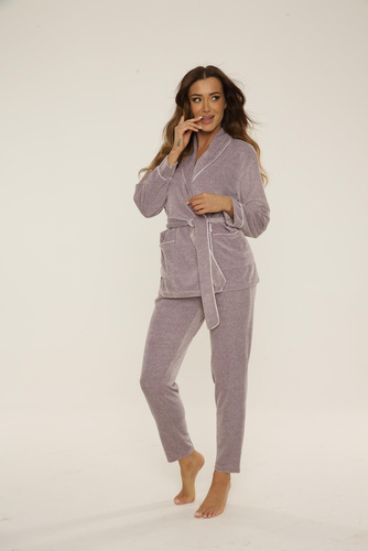 837 Macarena De Lafense tepláková souprava - béžová melange