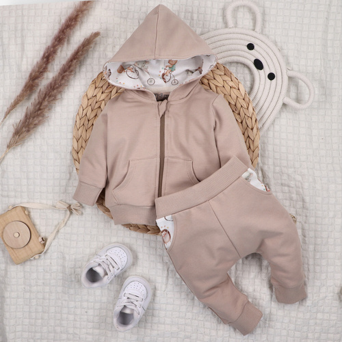 ABN-5592 Circus Dětské tepláky Nini - 100% organická bavlna, měkké a bezpečné