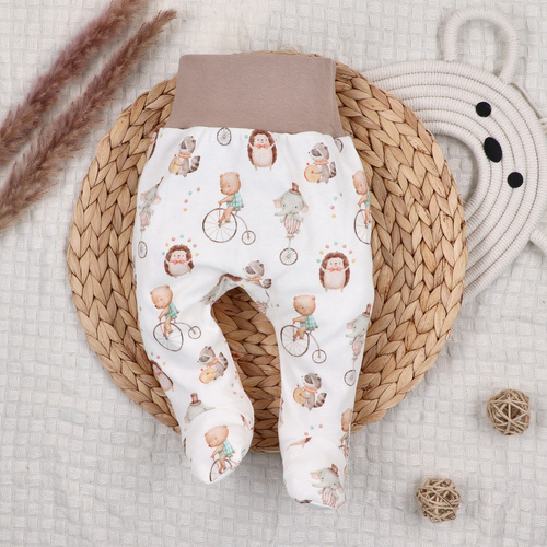 ABN-5590 Dětské bačkůrky Circus Nini - 100% organická bavlna, měkké a antialergické