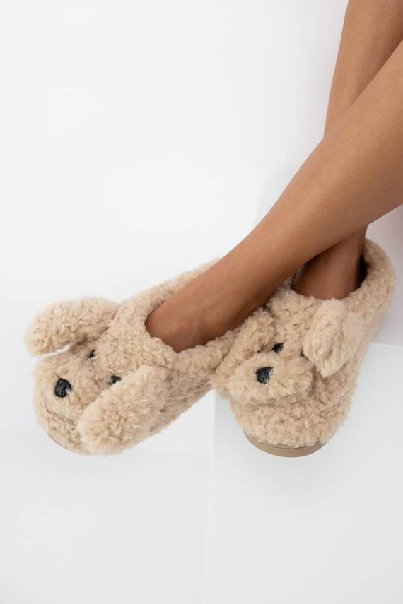 Louisa Dámské pantofle Sensis - béžové