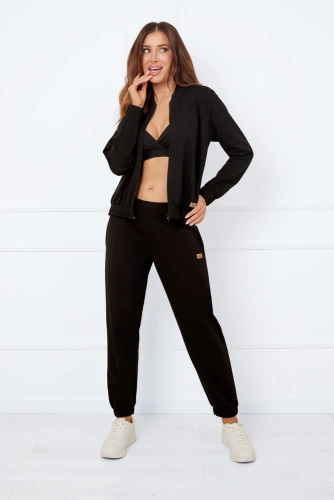 Caro Dámská bunda bomber Italian Fashion - černá