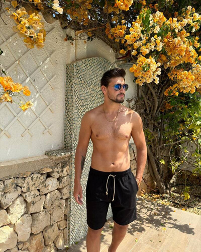 Pánské šortky Leader Italian Fashion-black