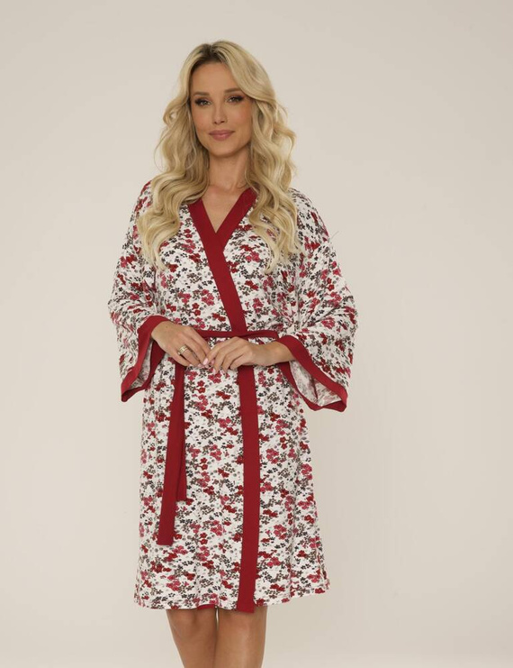 468 Mia Forex dámský župan - vínový