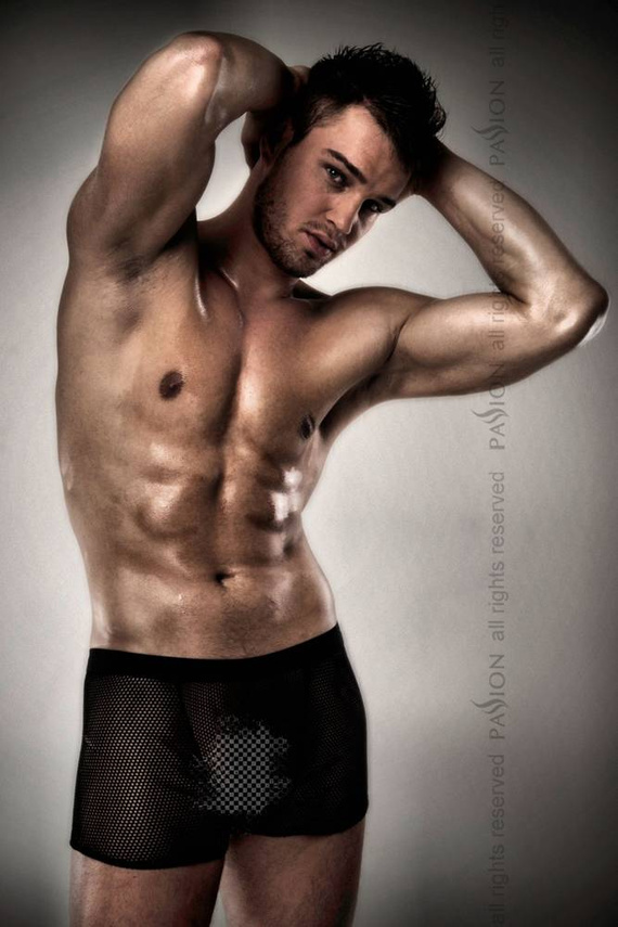 004 Pánské boxerky Passion black