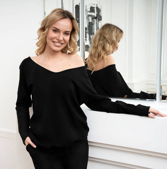 Karina Dámská mikina Fashion - černá