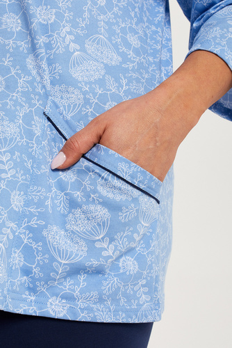 Jomala Dámské pyžamo 3/4 rukáv, 3/4 kalhoty Italská móda