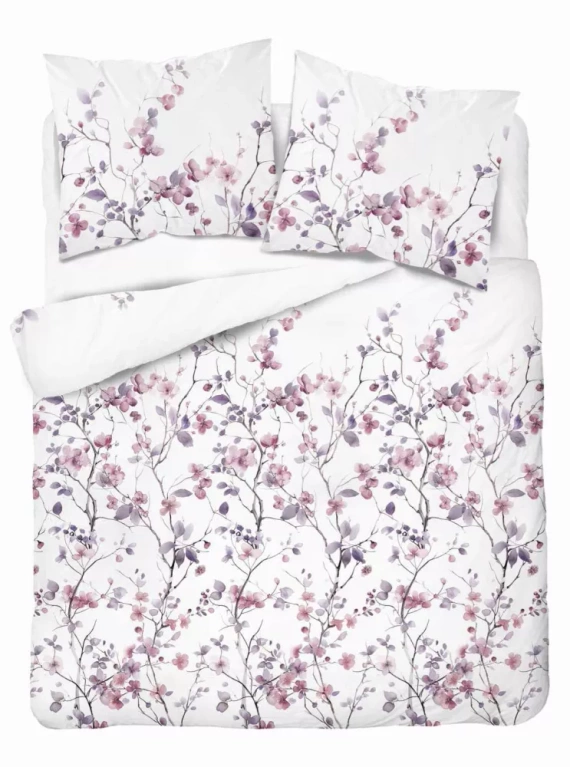 5490 B Detexpol Saténové příběhy bílé | 100% bavlna, saténová vazba, zip, dárkové balení