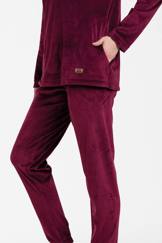 Akara Dámská souprava Italian Fashion - vínová