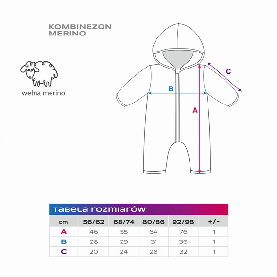 Dětská kombinéza z merino vlny Eevi - tmavě modrá, měkká a prodyšná