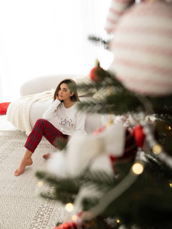 Maribel Interlock dámské pyžamo Sensis - krémové