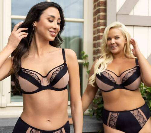 Gorsenia K 921 Davika Soft černá podprsenka