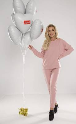 633 Classic Forex dámská tepláková souprava - růžová