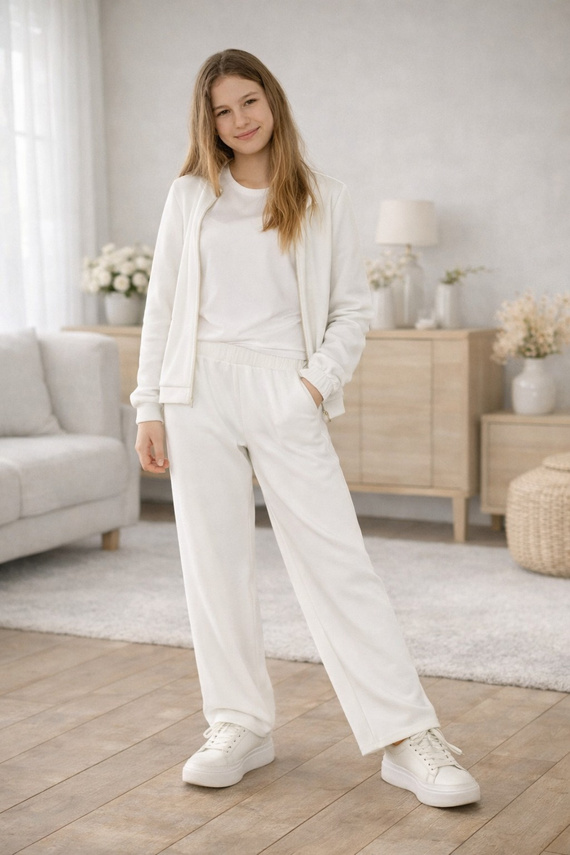 Mikina Cord Bambarillo baby cord na zip