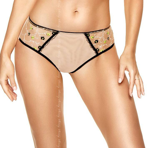 B-734/2 Fluo Dámské brazilské fíky Kinga beige