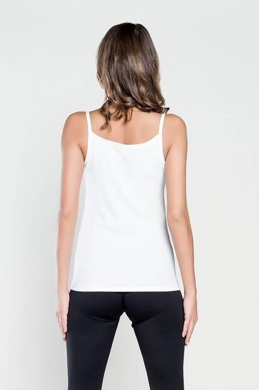 Dámská košile Ibiza s úzkými ramínky Italian Fashion- white