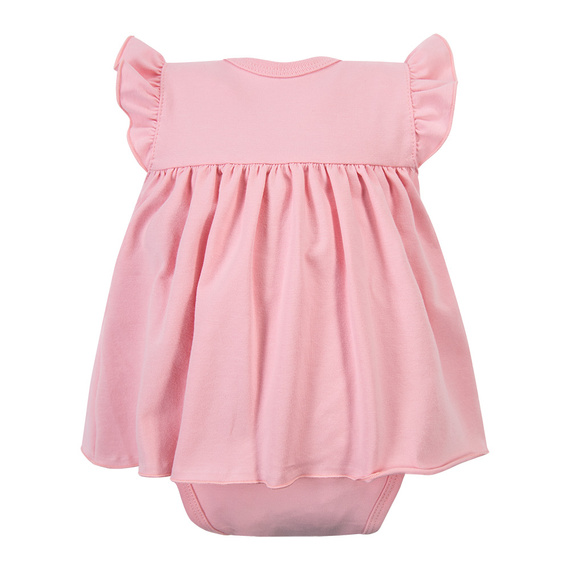 Dívčí body tunika Eevi Cherry růžová třešně bavlna