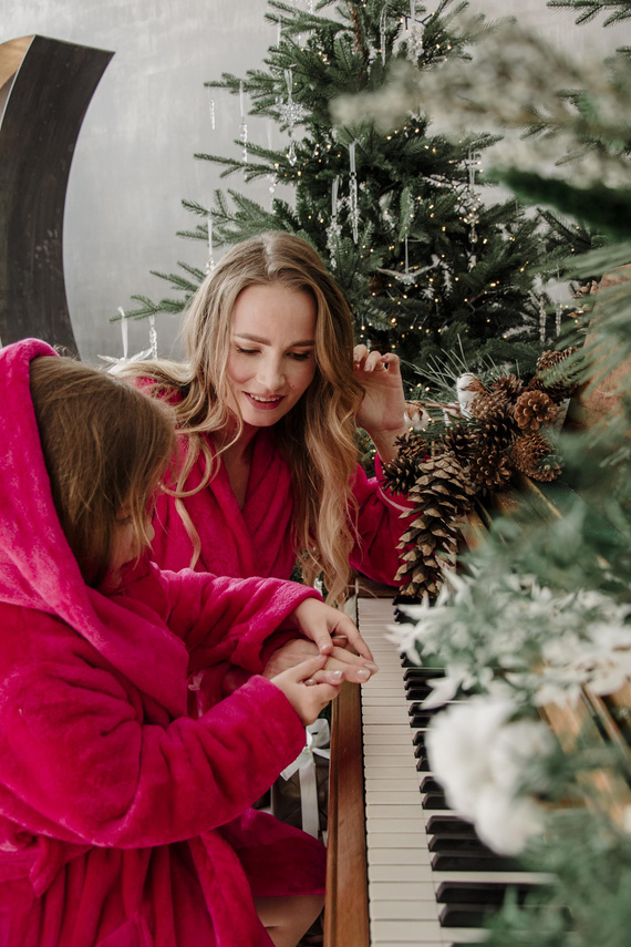 730 Serena Forex Dětský župan - malinový