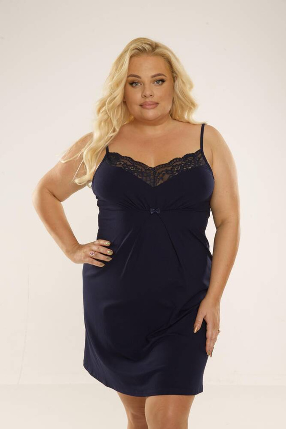 995 Noční košile Chantal - tmavě modrá