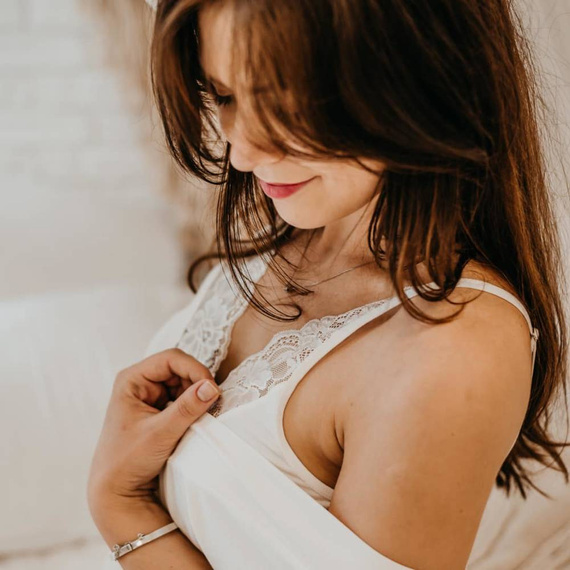 879 Noční košile Agnes Forex - ecru